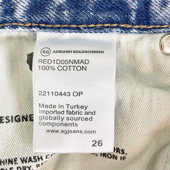 AG Clove Relaxed Vintage Straight Two Tone Jeans - Picture 10 of 10